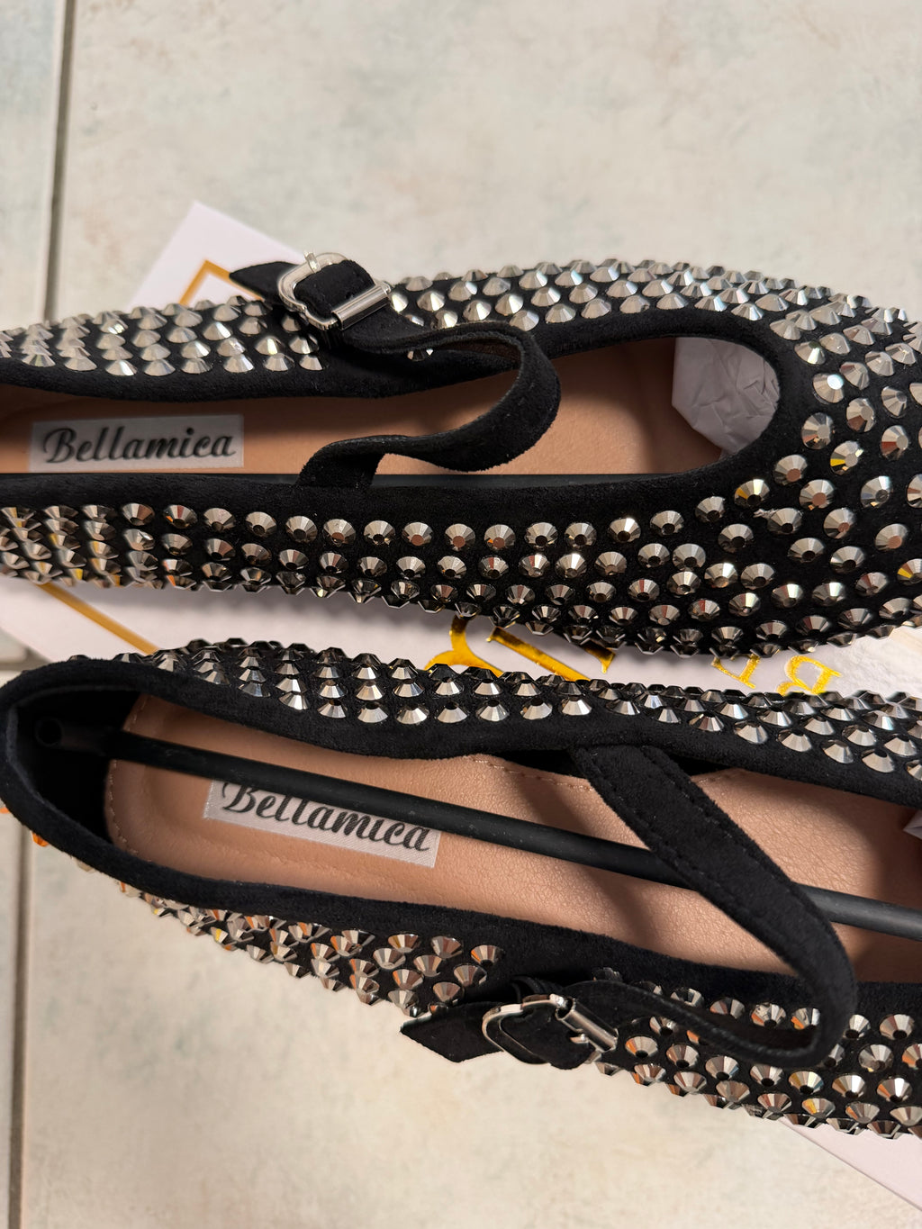 Ballerine con strass