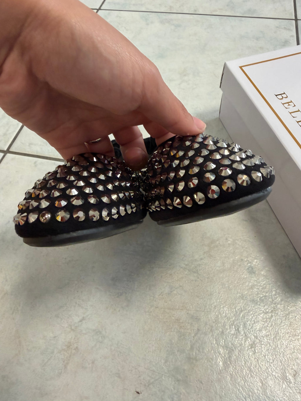 Ballerine con strass
