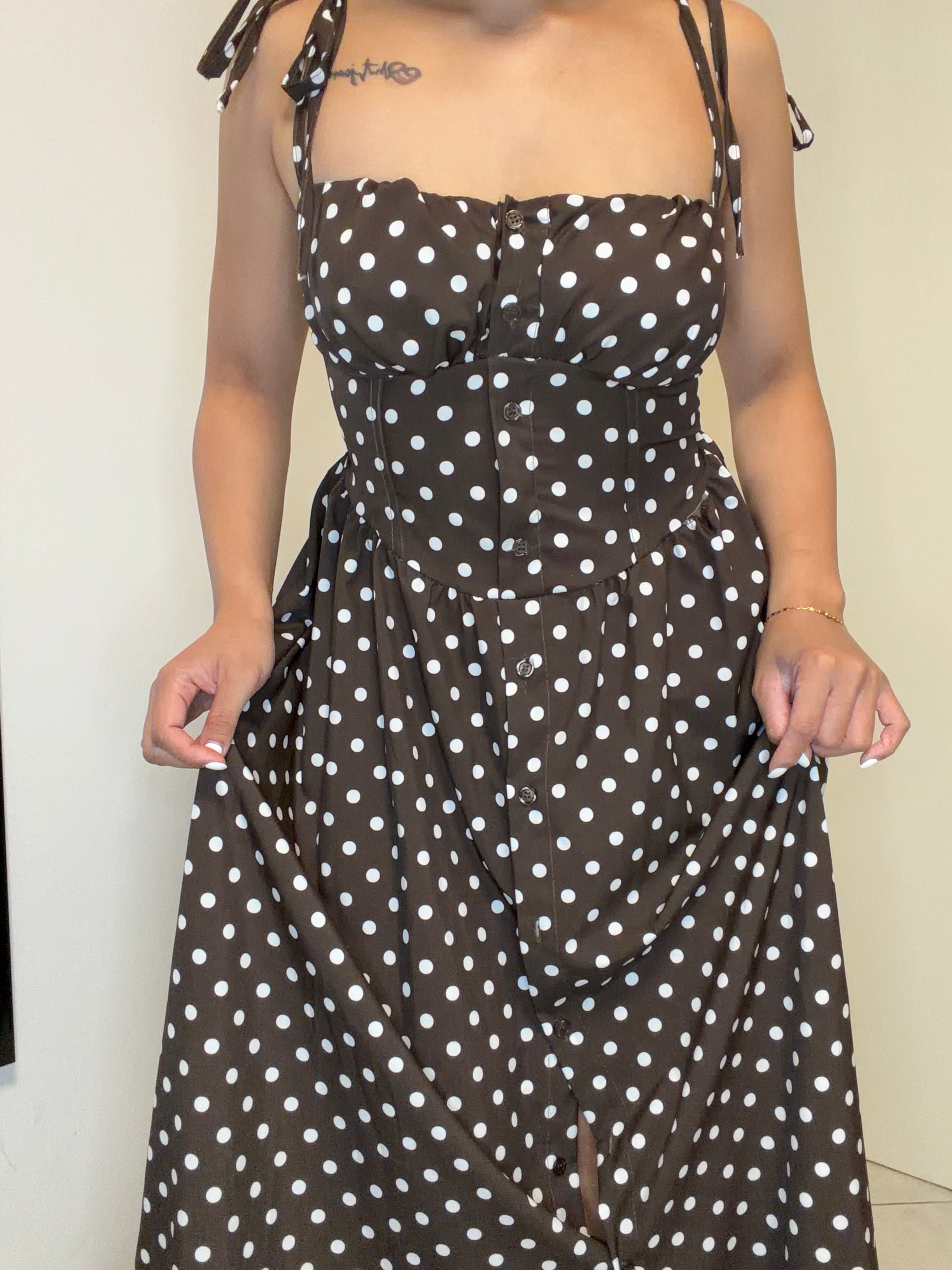 Vestito Fantasia a Pois
