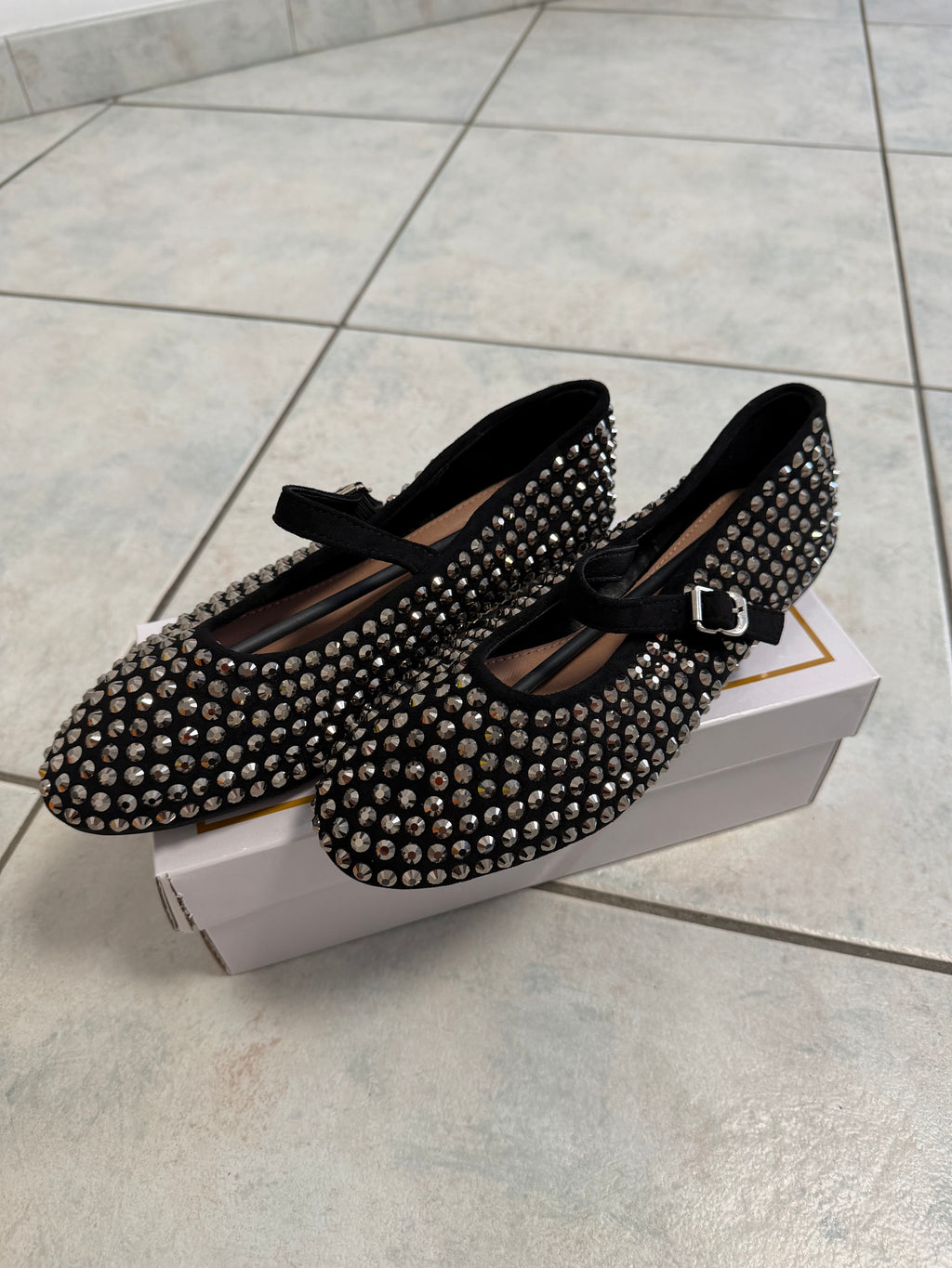 Ballerine con strass