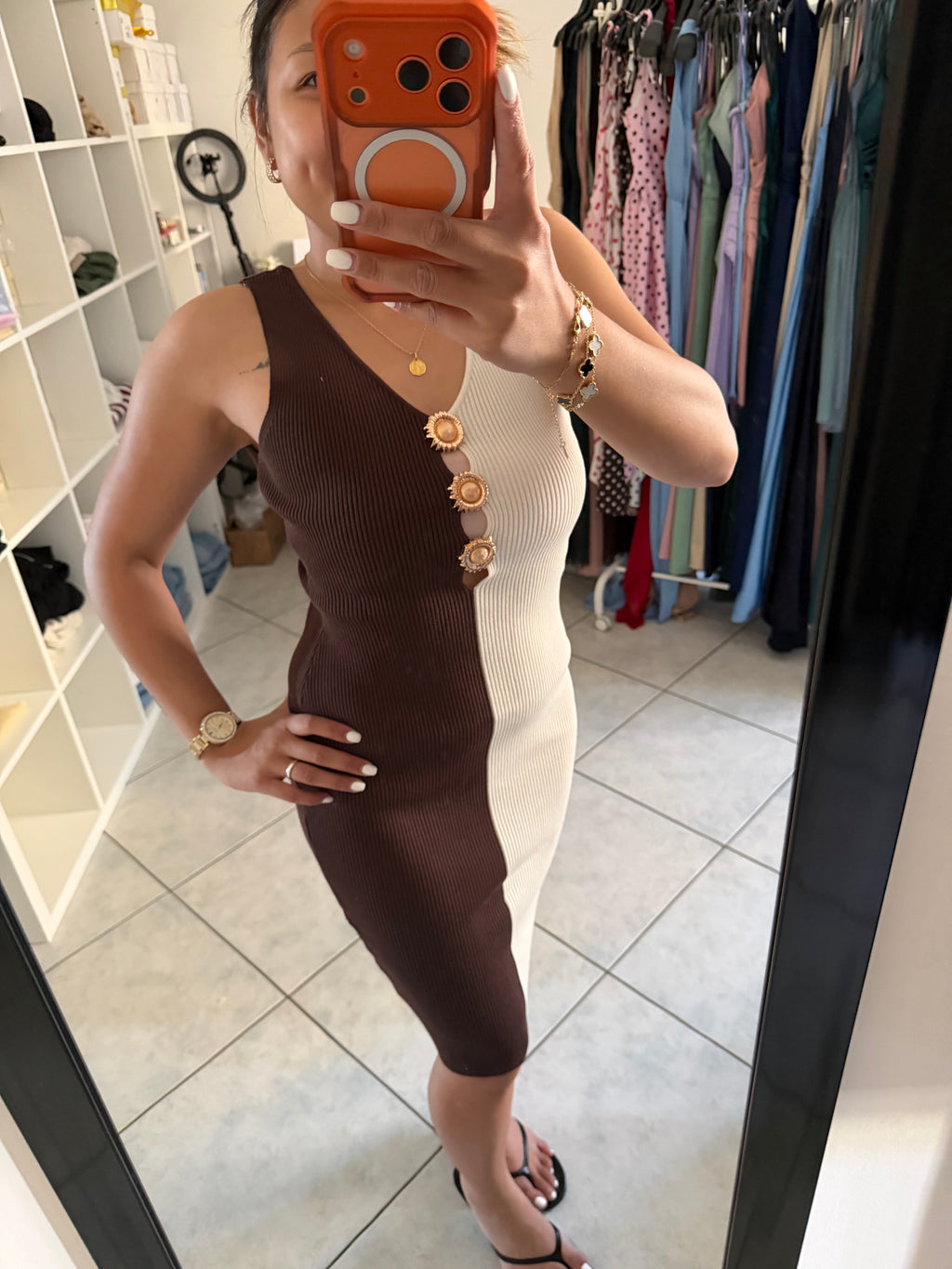 Vestito Duo Colour