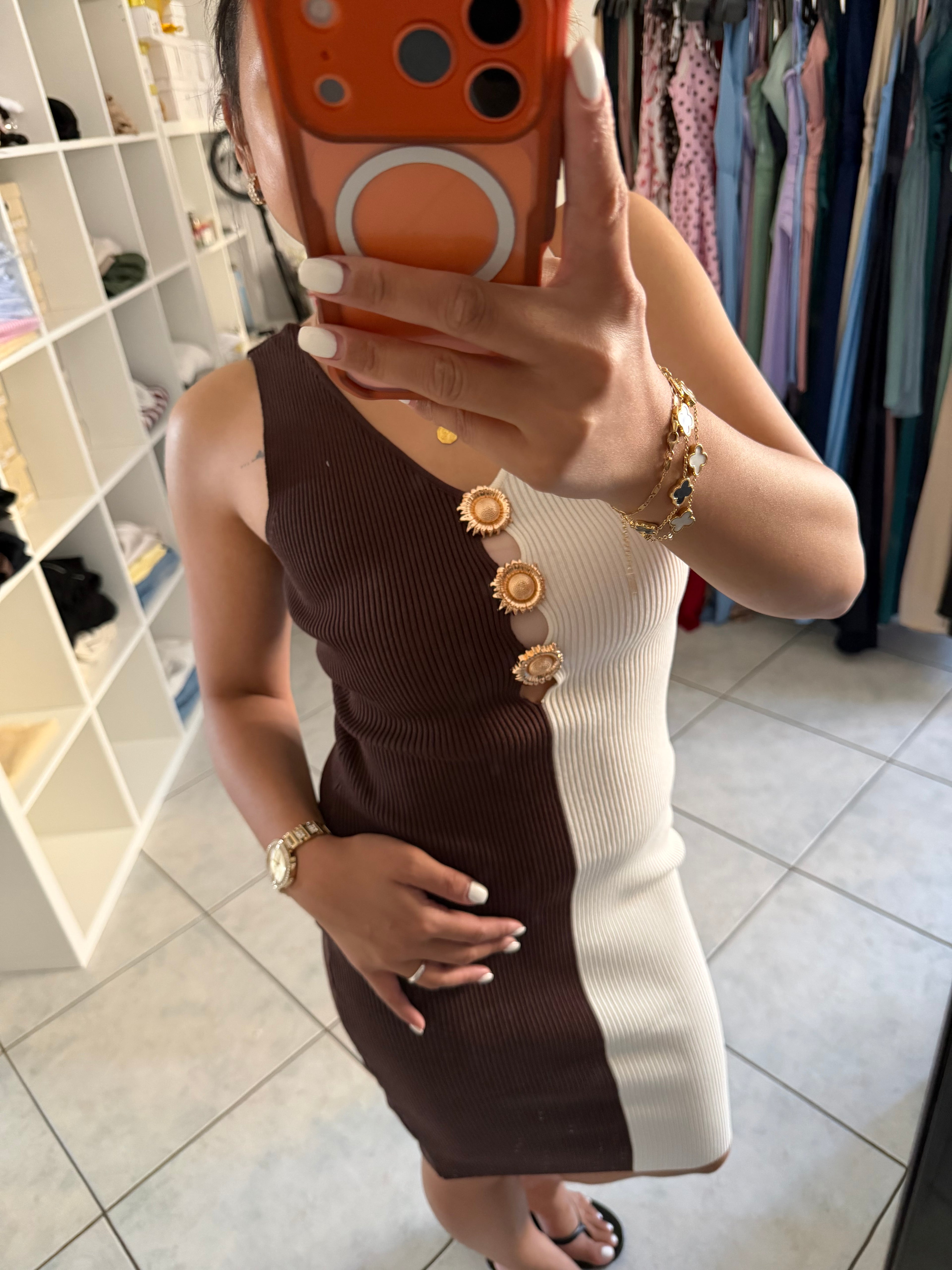 Vestito Duo Colour