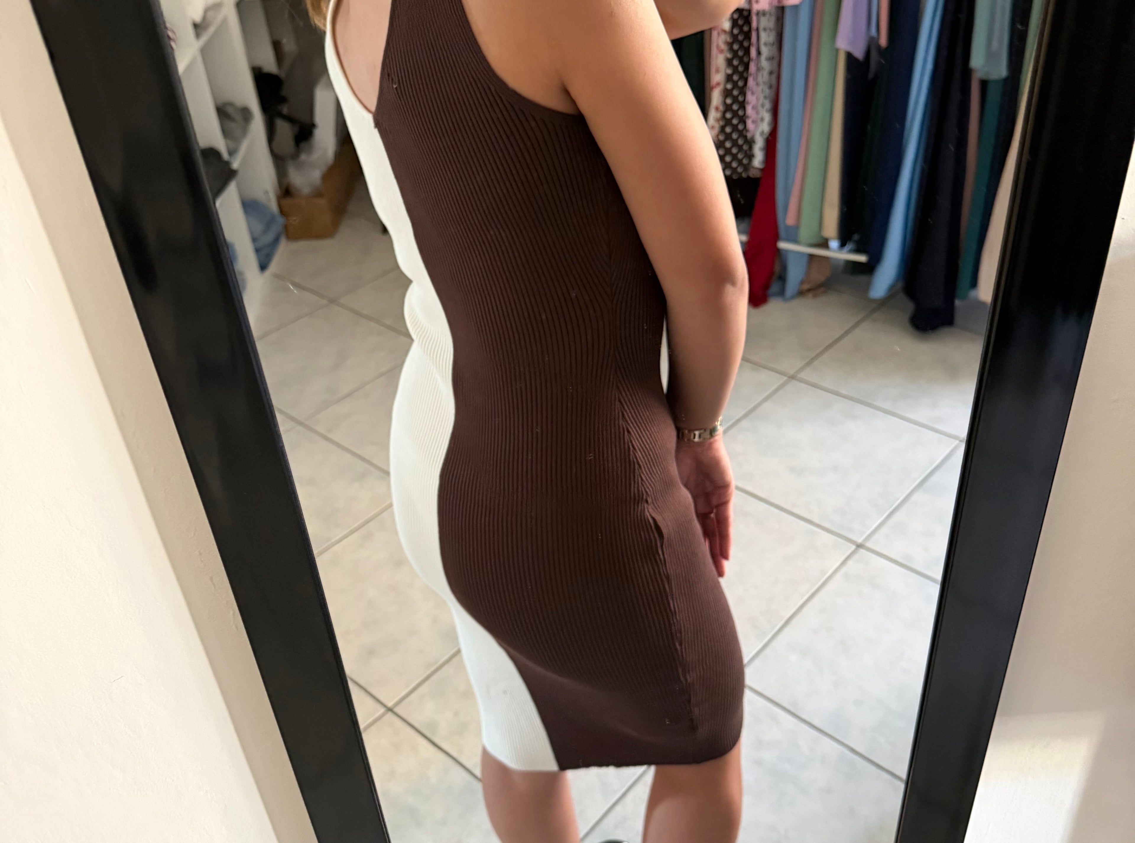 Vestito Duo Colour