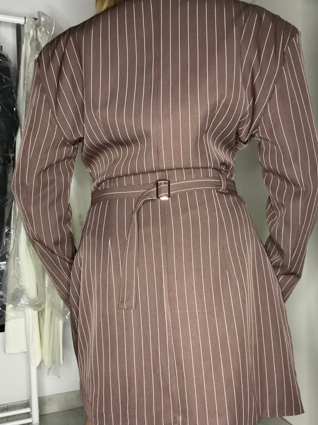 Blazer Dress Gessato