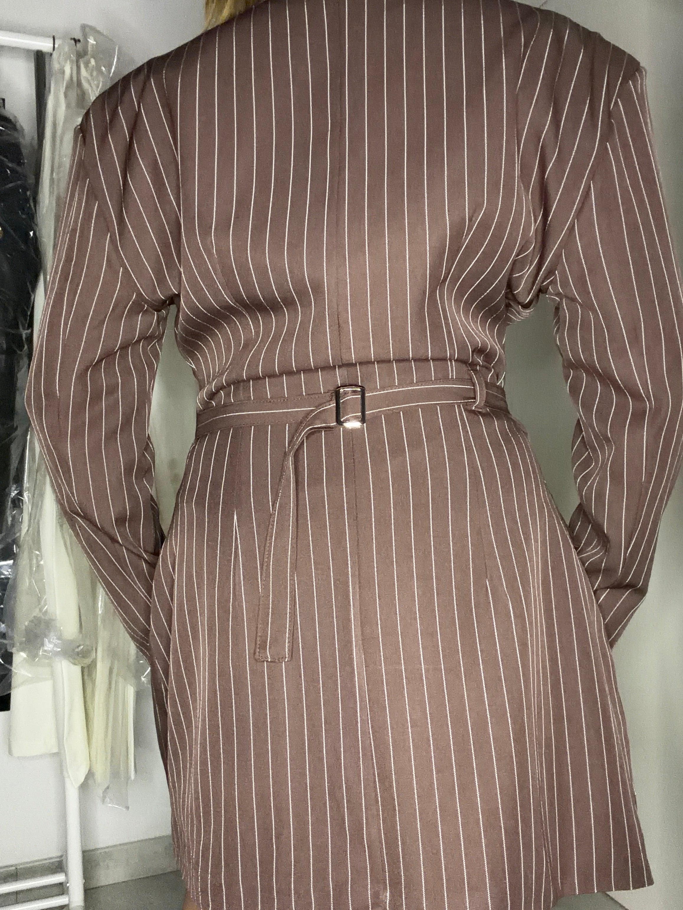 Blazer Dress Gessato