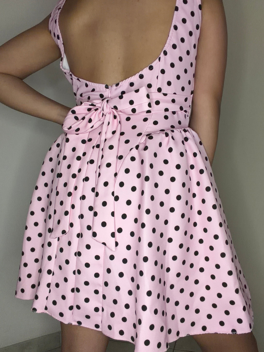 Vestito Minnie a Pois