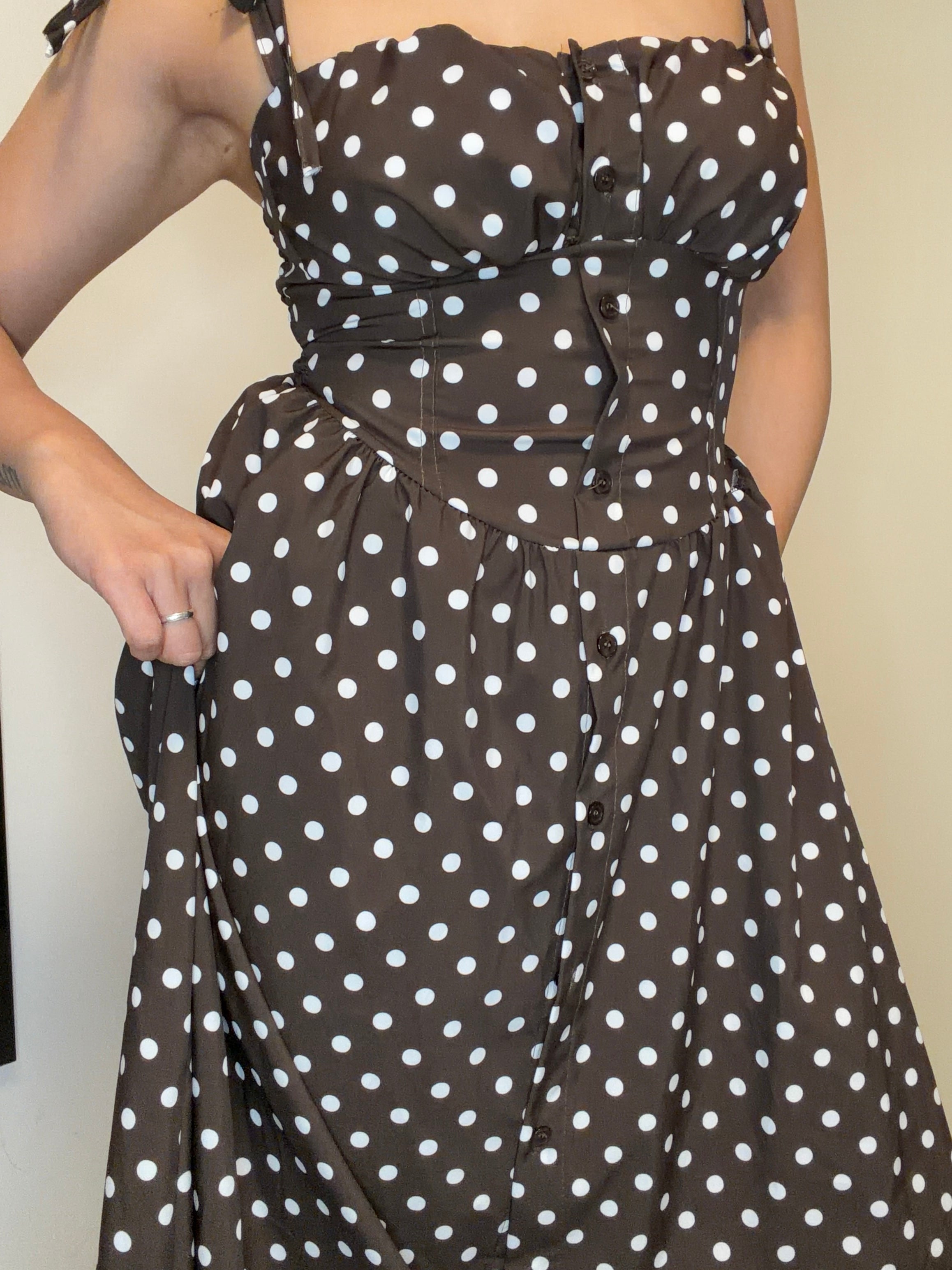 Vestito Fantasia a Pois