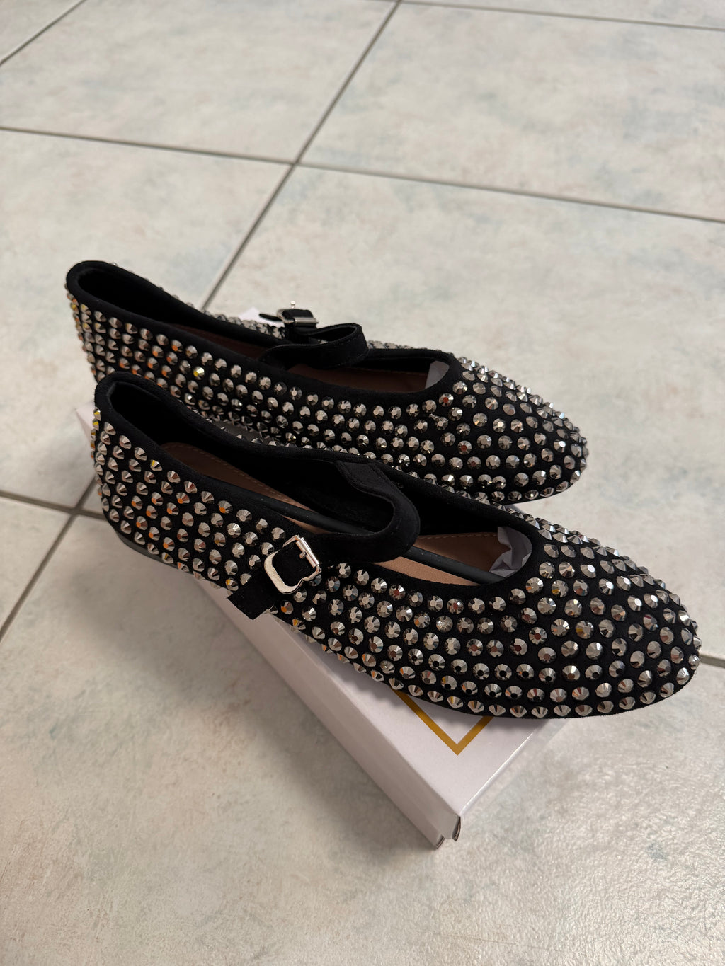Ballerine con strass