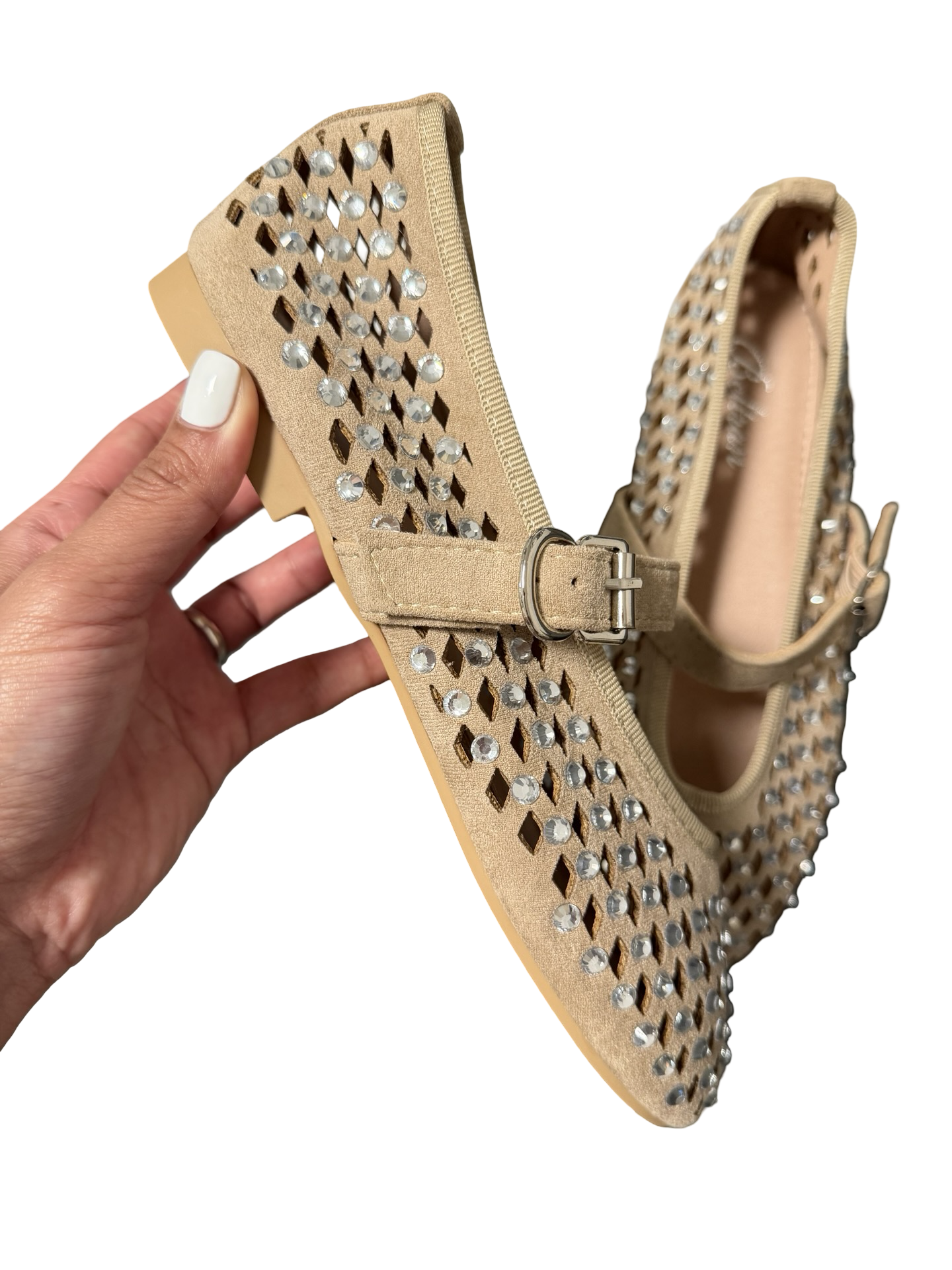 Ballerine con strass