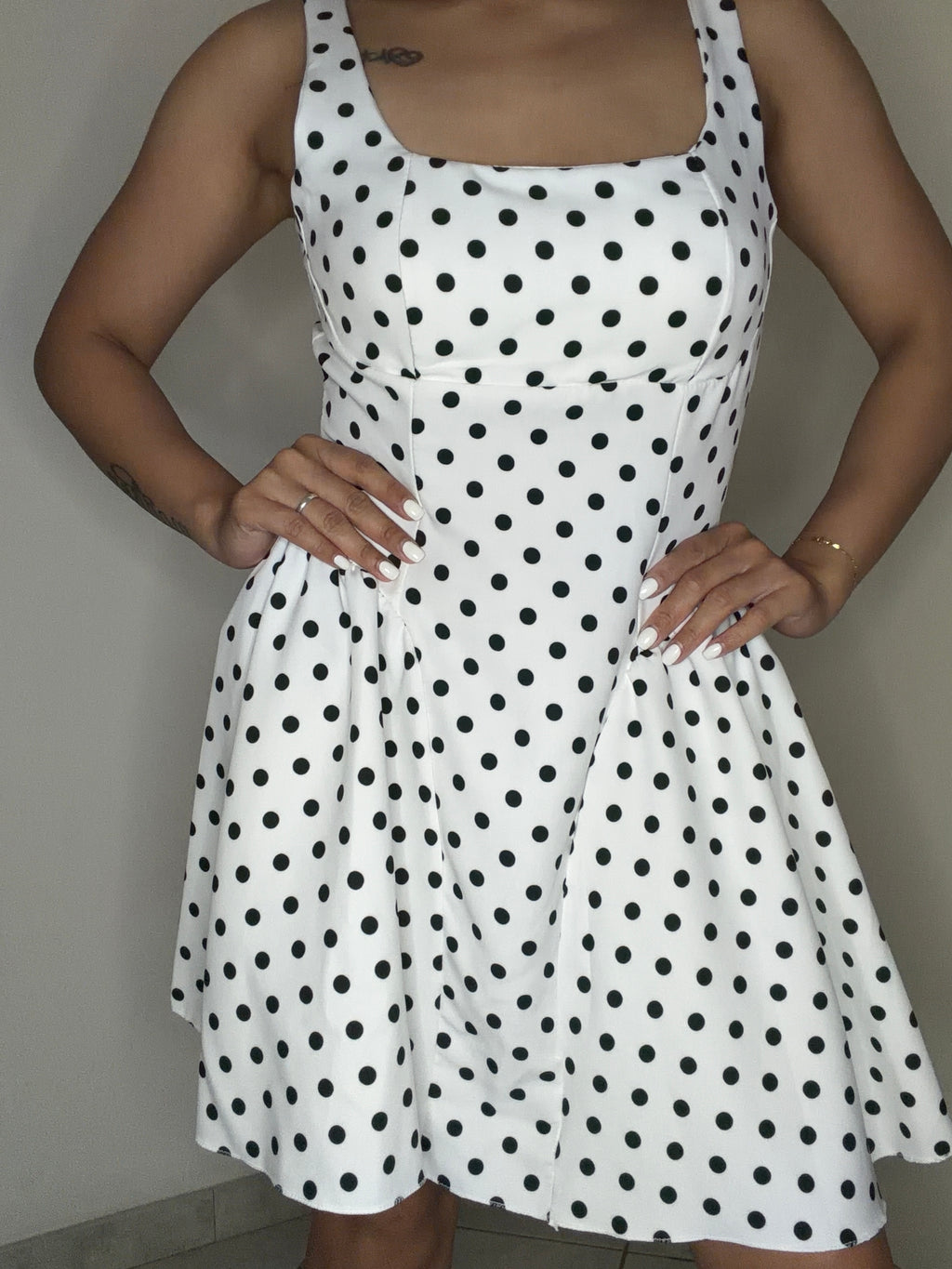 Vestito Minnie a Pois